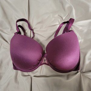 BRA | Victoria's Secret - Fabulous Lined Demi - 32DD - Kir/Burgundy
